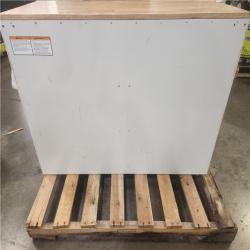 Phoenix LIKE NEW Husky Tool Storage 46 in. W x 18 in. D 9-Drawer Gloss White Mobile Workbench Cabinet