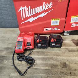 HOUSTON LOCATION - AS-IS MILWAUKEE FUEL 18V Lithium-Ion Brushless Cordless Hammer Drill and Impact Driver Combo Kit (2-Tool) with 2 Batteries