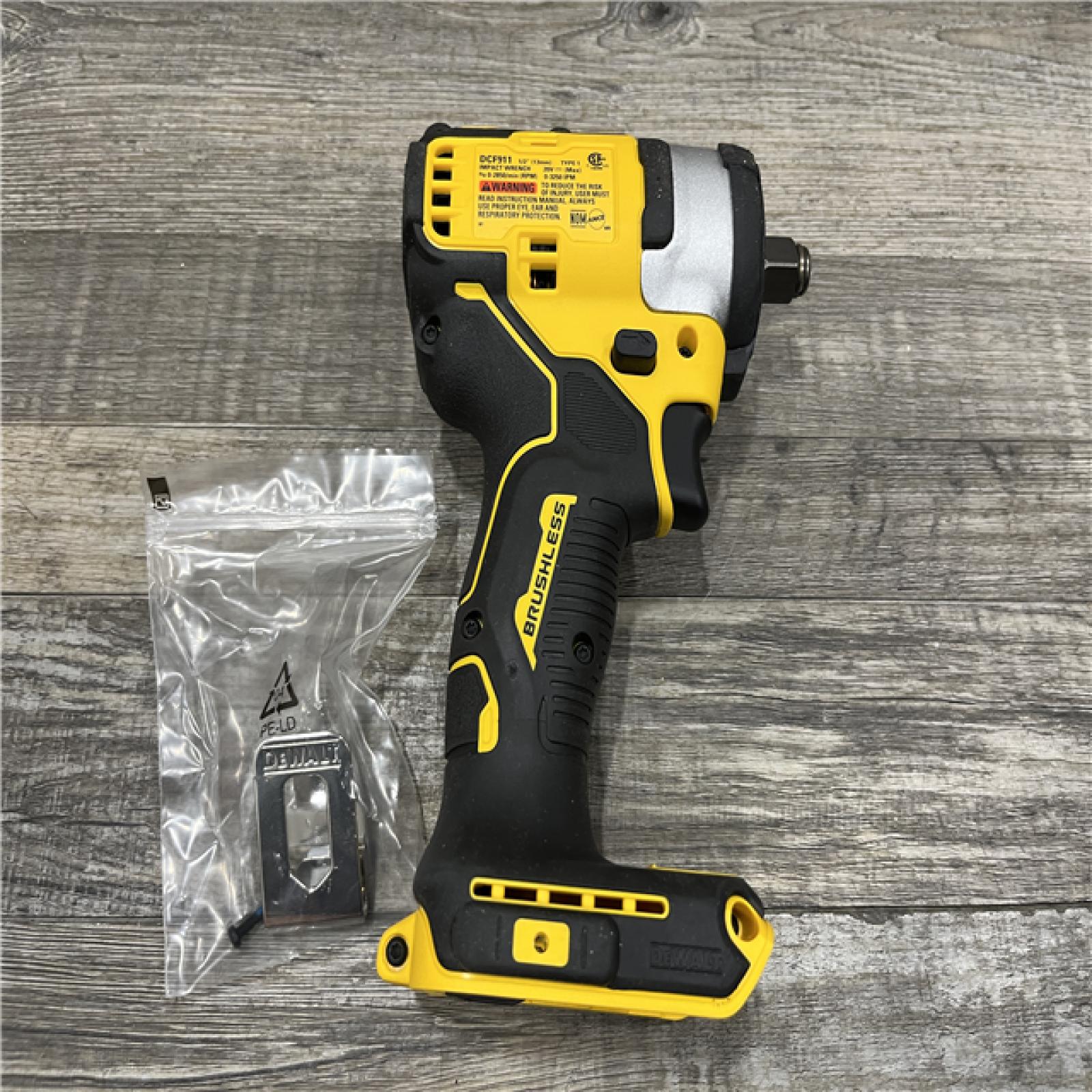 AS-IS DEWALT 20V Max 1/2 Impact Wrench (Tool Only)