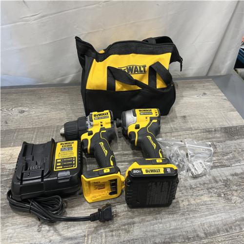 ASA-IS DEWALT ATOMIC 20-Volt MAX Lithium-Ion Cordless Combo Kit