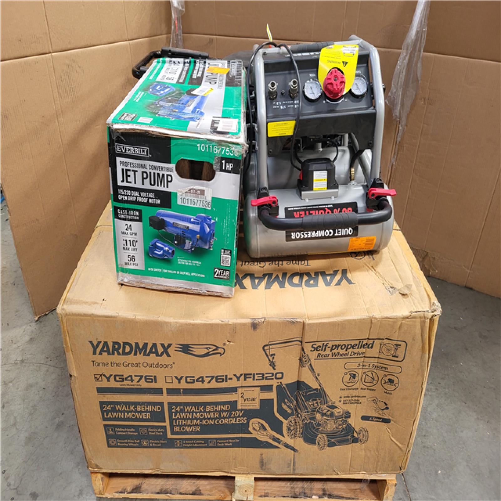 California AS-IS Outdoor Power Equipment