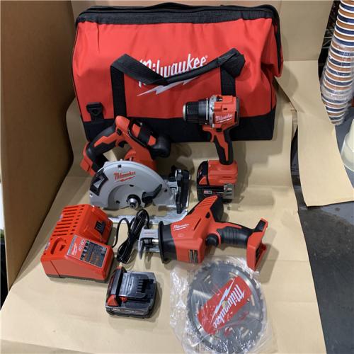 Excellent - Milwaukee M18 Tool Combo Kit