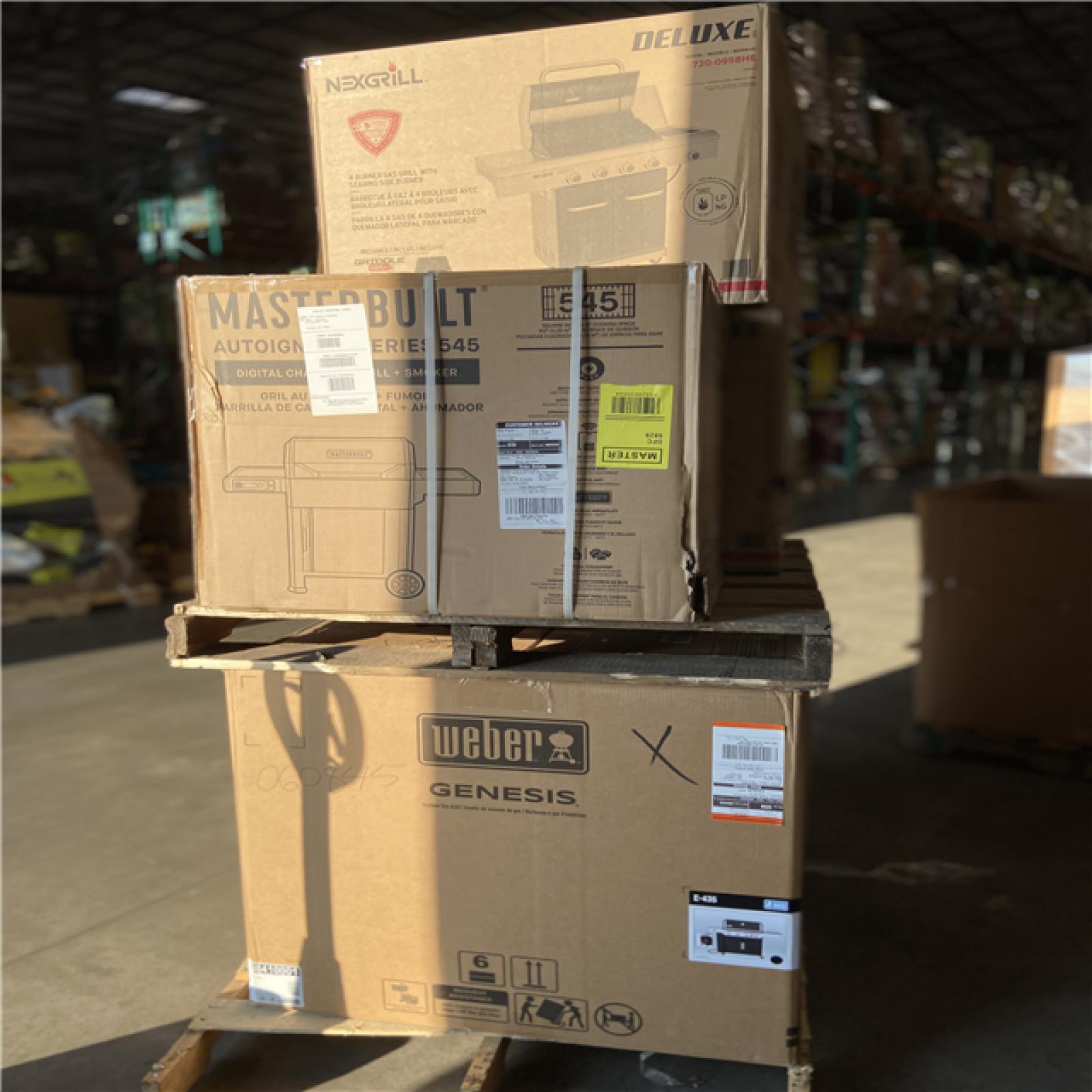 DALLAS LOCATION - MIXED GRILL PALLET (4 UNITS)
