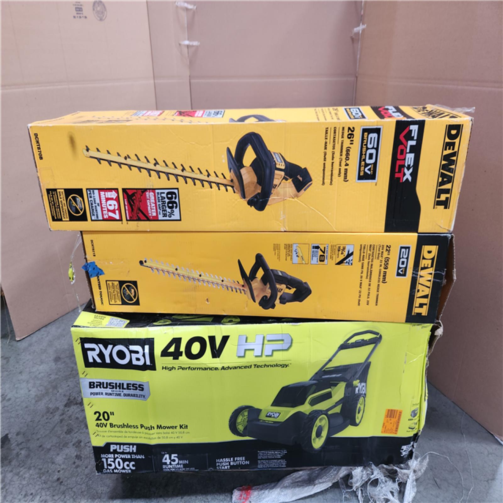 CALIFORNIA AS-IS TOOL PALLET