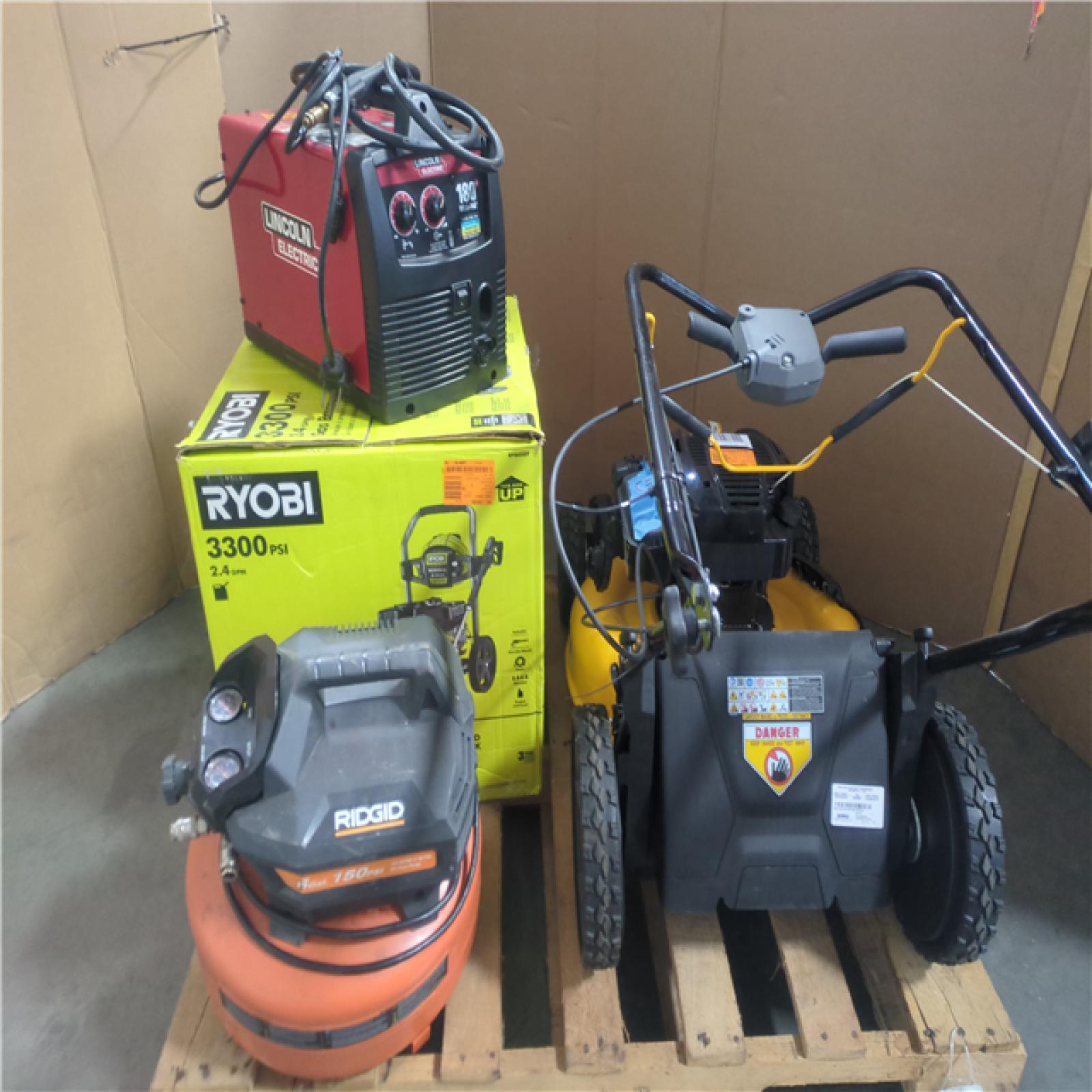 CALIFORNIA AS-IS OUTDOOR POWER EQUIPMENT