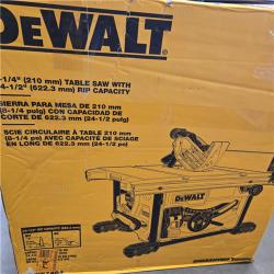 AS-IS DeWalt 15 Amps Corded 8-1/4 in. Compact Table Saw