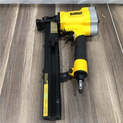 AS-IS DEWALT Corded Pneumatic 16-Gauge 1 in. Crown Lathing Stapler