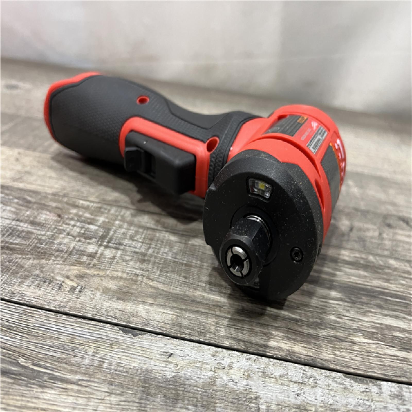 AS-IS Milwaukee FUEL 12V Lithium-Ion Brushless Cordless 1/4 in. Right Angle Die Grinder (Tool-Only)