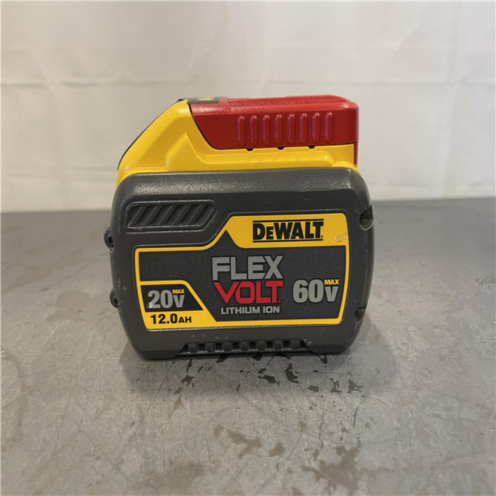AS-IS - DeWalt FLEXVOLT 20V/60V MAX Lithium-Ion 12.0Ah Battery and Fan Cooled Fast Charger