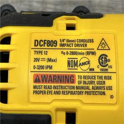 AS-IS DEWALT Atomic 20V Max Lithium-Ion Brushless Cordless Compact 1/4 in. Impact Driver Kit