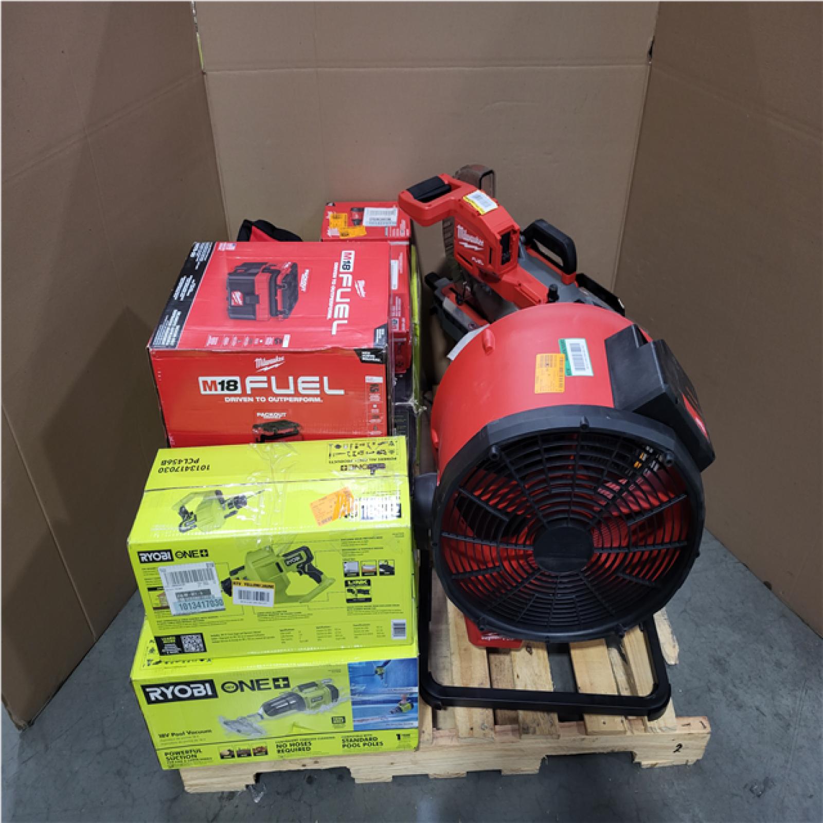 CALIFORNIA AS-IS TOOL PALLET