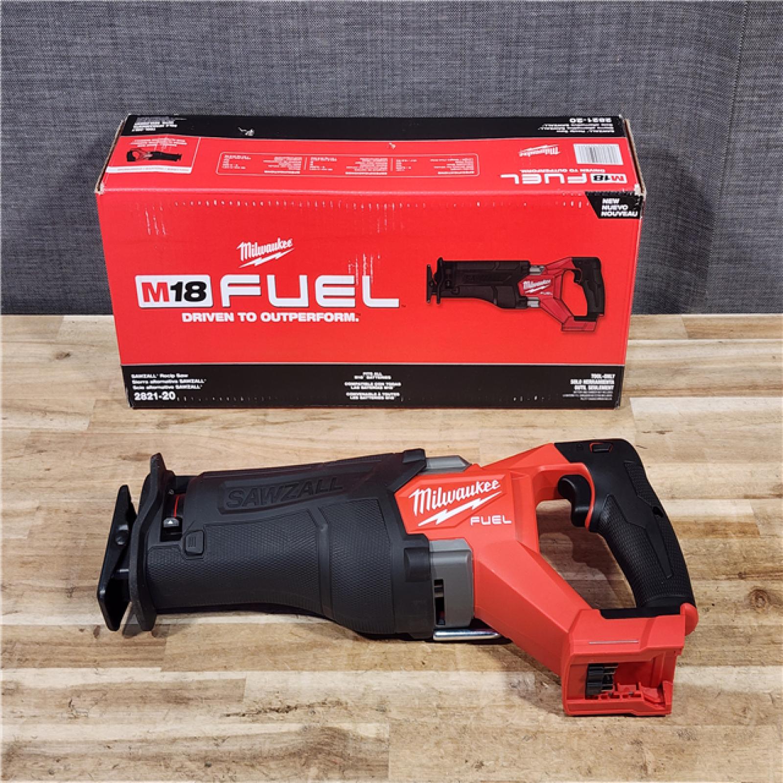 HOUSTON LOCATION - AS-IS (APPEARS LIKE NEW) Milwaukee FUEL GEN-2 18V Lithium-Ion Brushless Cordless SAWZALL Reciprocating Saw (Tool-Only)