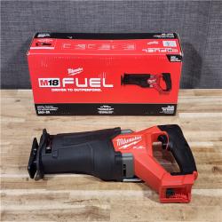 HOUSTON LOCATION - AS-IS (APPEARS LIKE NEW) Milwaukee FUEL GEN-2 18V Lithium-Ion Brushless Cordless SAWZALL Reciprocating Saw (Tool-Only)