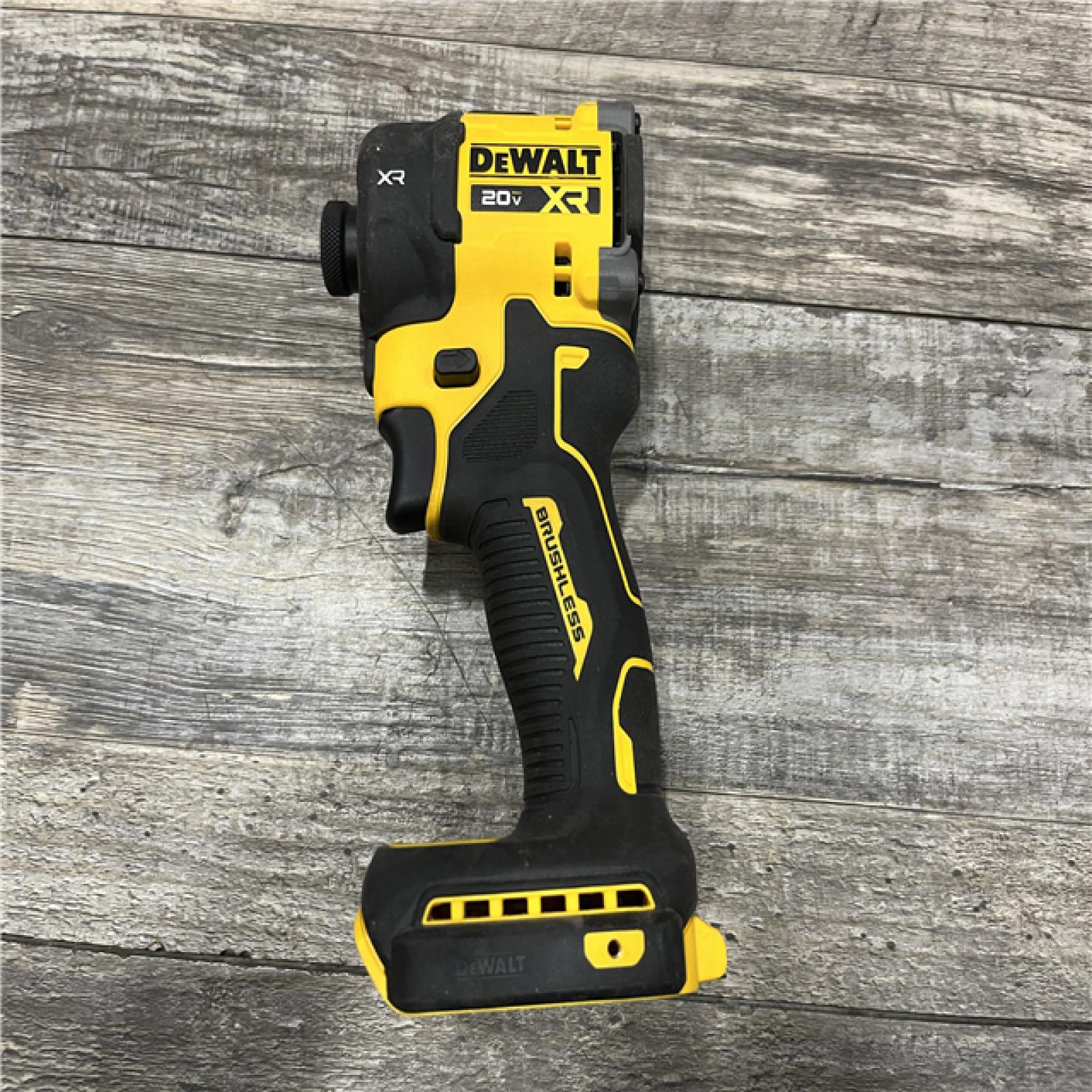AS-IS DEWALT 20V XR Brushless Cordless 1/4 in. Quiet Hydraulic Impact Driver (Tool-Only)