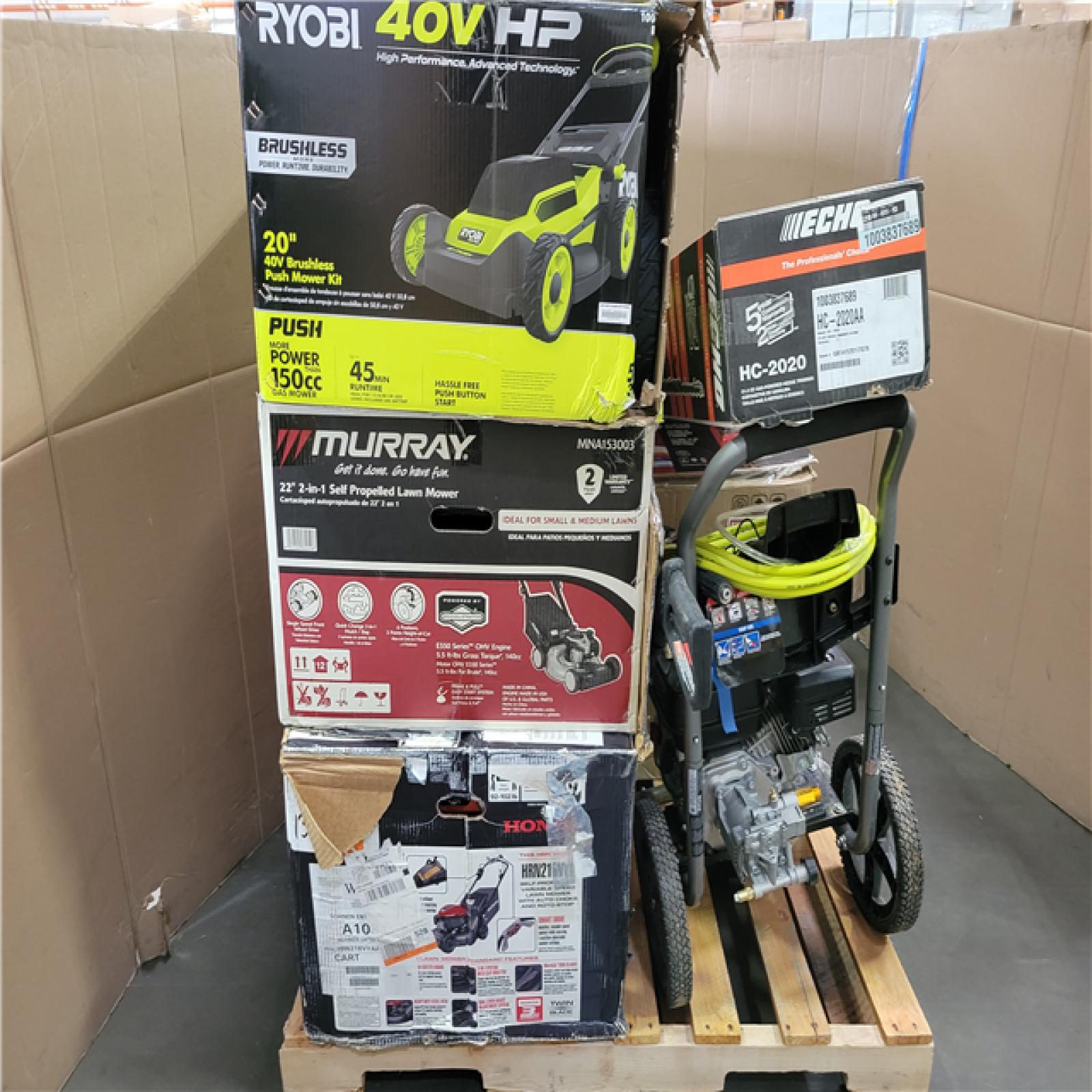 CALIFORNIA AS-IS OUTDOOR POWER EQUIPMENT