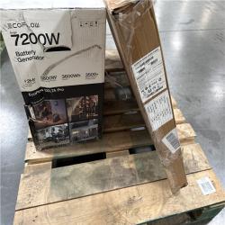 California AS-IS Ecoflow 7200W Battery Generator w/Solar Panel (Damaged Boxes)