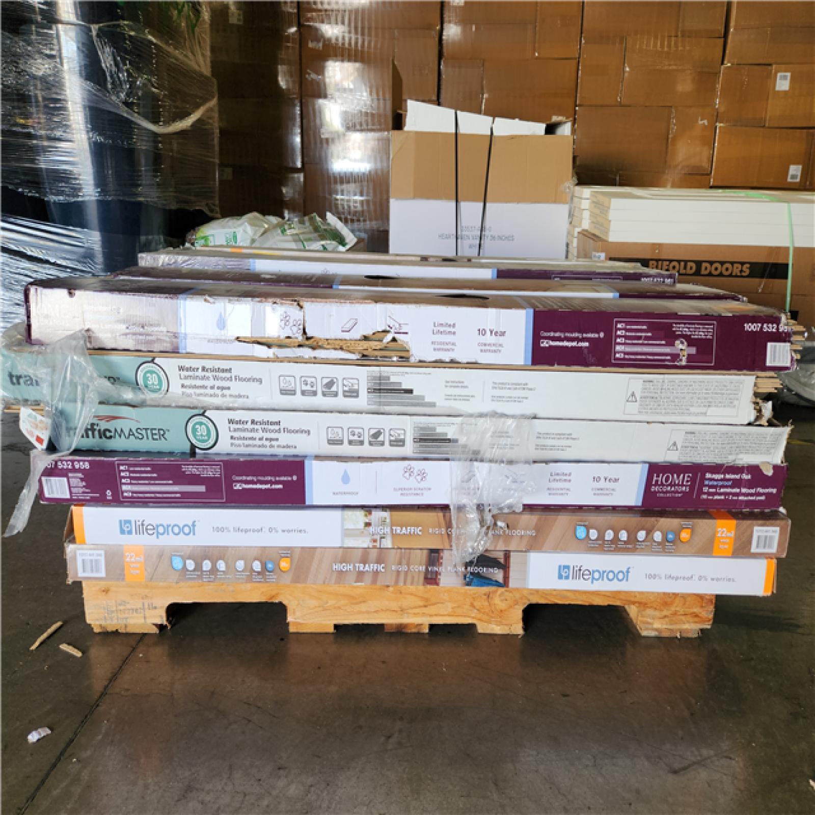Phoenix AS-IS Mixed Flooring Pallet (24 Boxes)