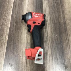 AS-IS Milwaukee FUEL 18-Volt Lithium-Ion Brushless Cordless 1/4 in. Hex Impact Driver (Tool-Only)