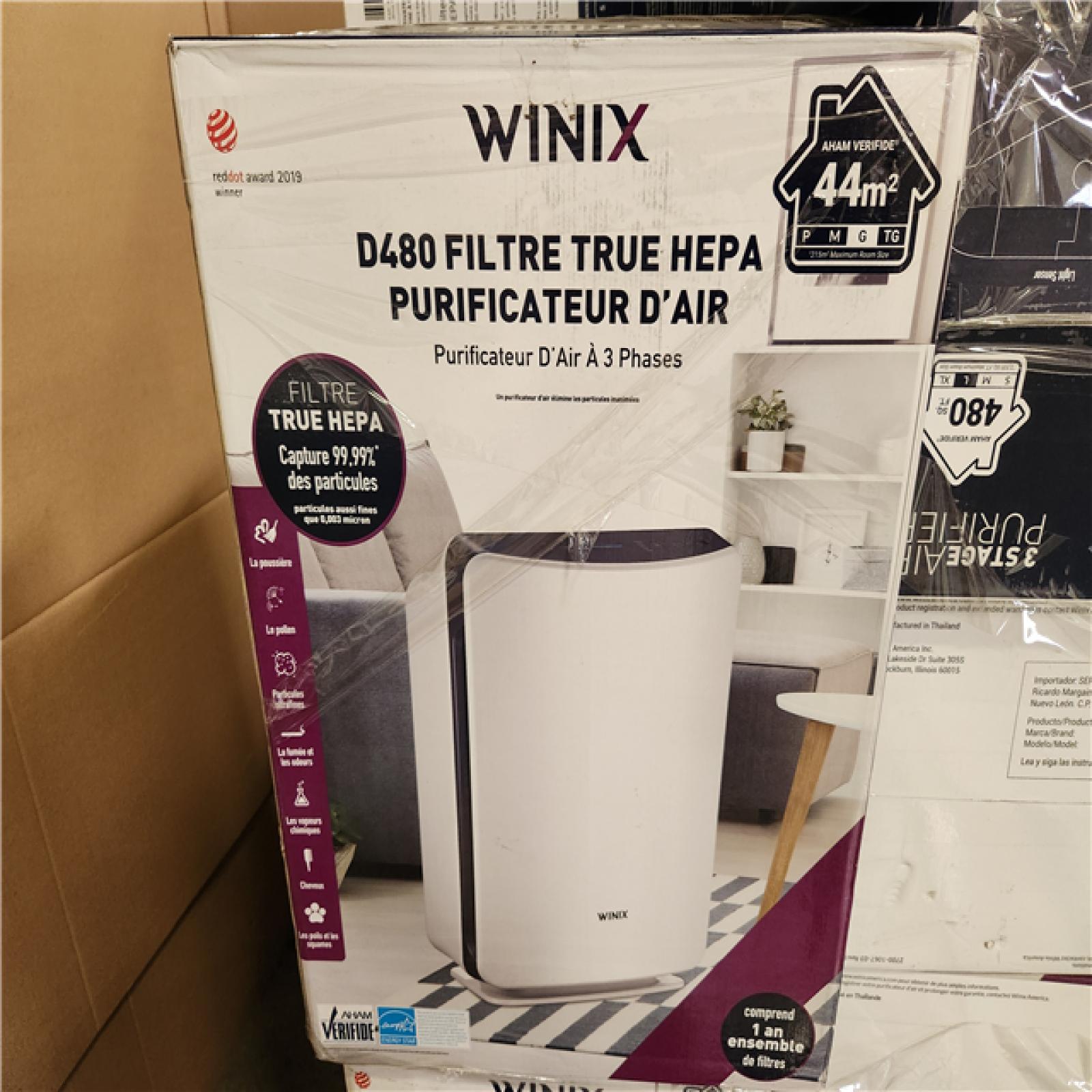 Phoenix AS-IS Mixed Winix Air Purifier, AHAM Verified Pallet (16-Cases)