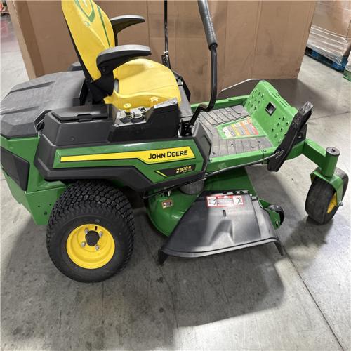 California AS-IS John Deere Z370 R Electric Riding Mower