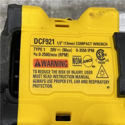 AS-IS DEWALT ATOMIC 20V MAX Cordless Brushless 1/2 in. Variable Speed Impact Wrench (Tool Only)