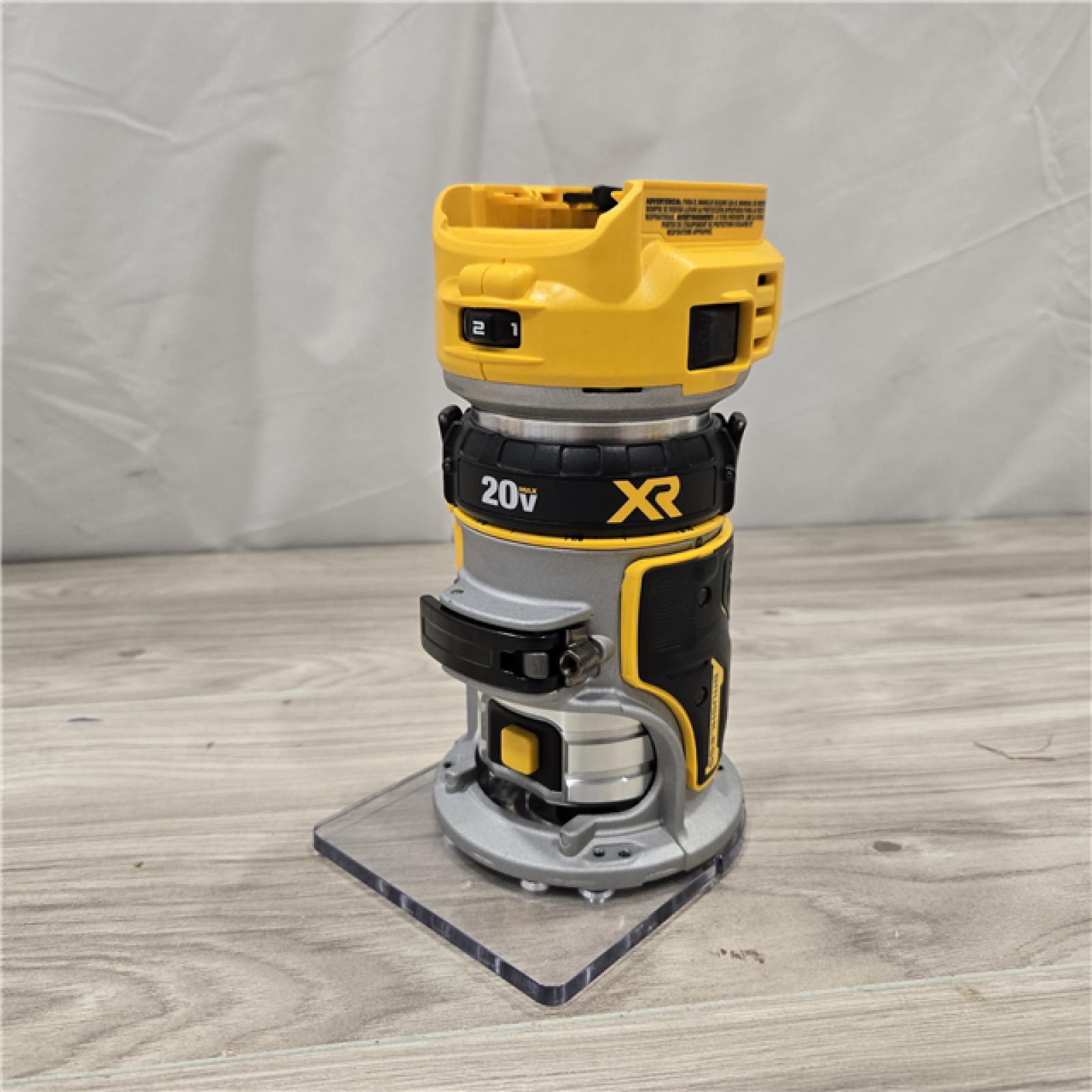 AS-IS Dewalt 20V MAX XR Cordless Compact Router (Tool Only)
