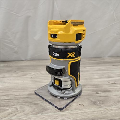 AS-IS Dewalt 20V MAX XR Cordless Compact Router (Tool Only)