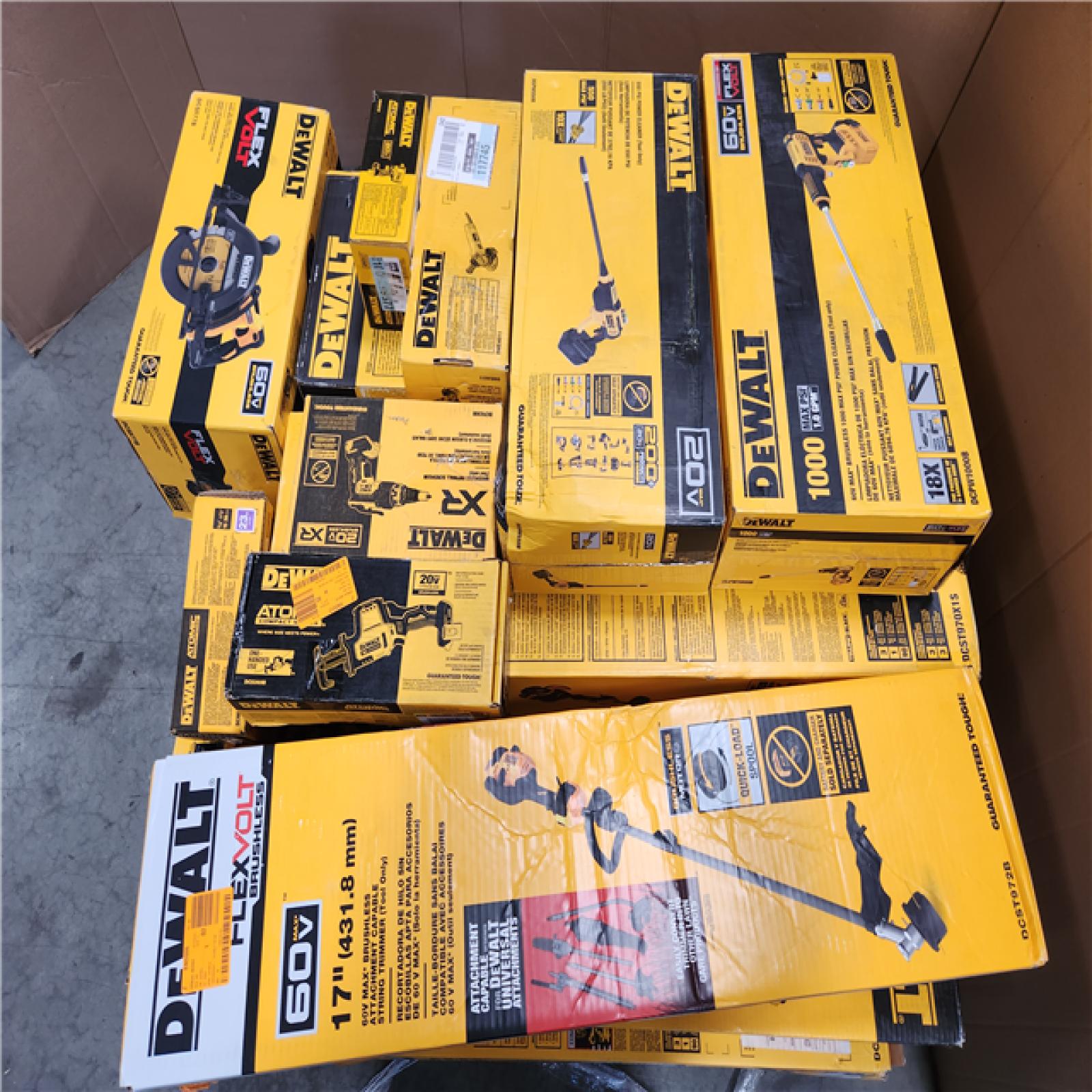 CALIFORNIA AS-IS TOOL PALLET