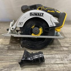 AS-IS DEWALT 20V MAX Cordless Brushless 6-1/2 in. Sidewinder Style Circular Saw (Tool Only)