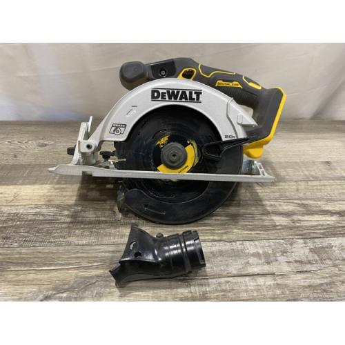 AS-IS DEWALT 20V MAX Cordless Brushless 6-1/2 in. Sidewinder Style Circular Saw (Tool Only)