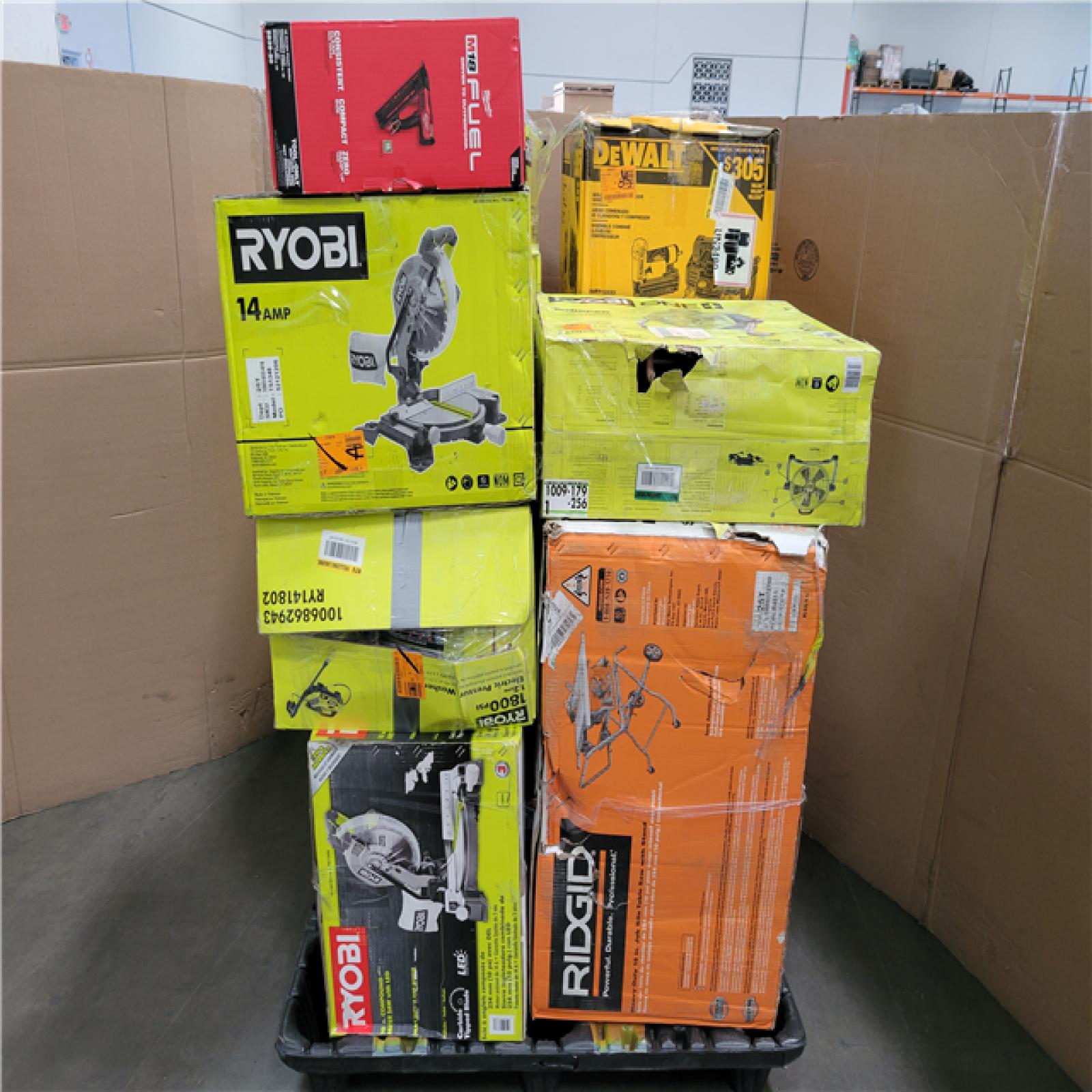CALIFORNIA AS-IS TOOL PALLET