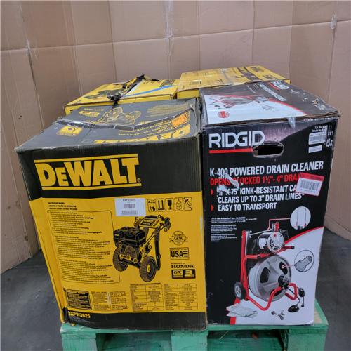 CALIFORNIA AS-IS OUTDOOR POWER EQUIPMENT