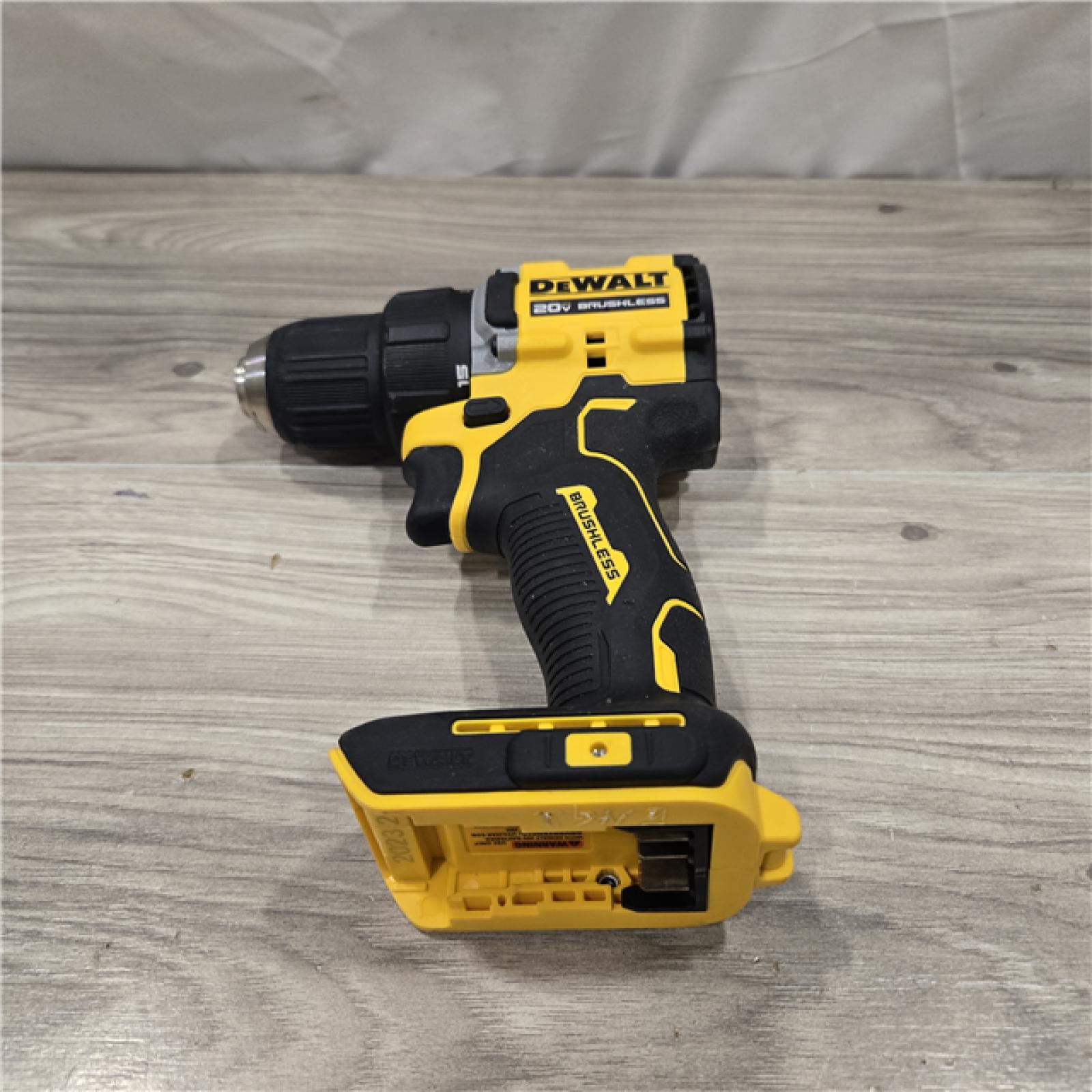 AS-IS DeWalt 20V MAX ATOMIC 1/2 in. Cordless Drill/Driver (Tool-Only)
