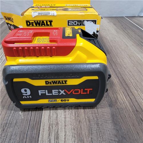 LIKE NEW! DEWALT FLEXVOLT 20-Volt /60-Volt MAX Lithium-Ion Battery Pack 9.0 Ah