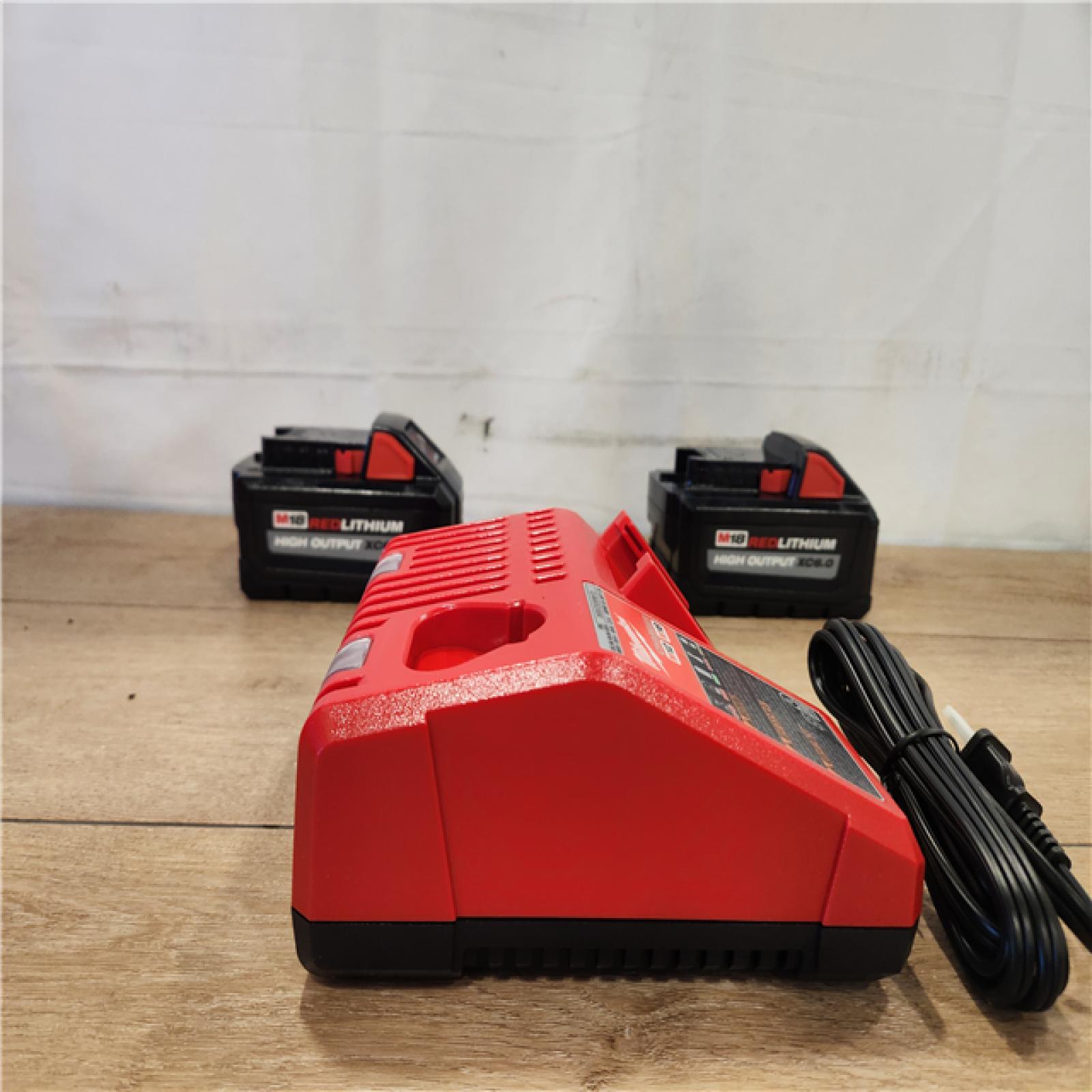 AS-IS- Milwaukee 18-Volt Lithium-Ion High Output Starter Kit