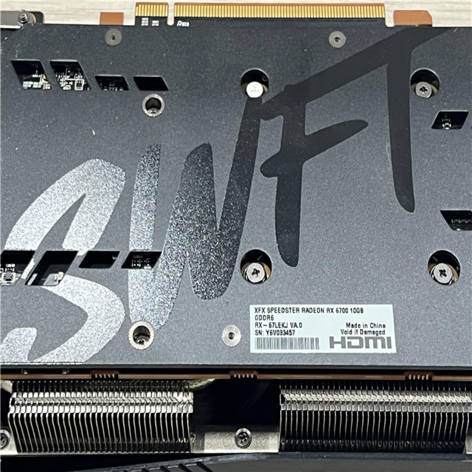 AS-IS XFX Speedster SWFT 309 AMD Radeon RX 6700 (10GB)
