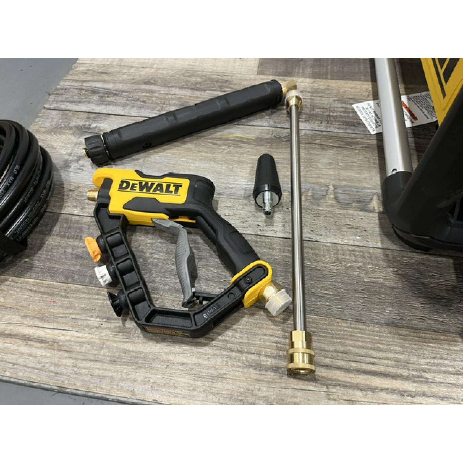 AS-IS DEWALT 2100 PSI 1.2 GPM 13 Amp Cold Water Electric Pressure Washer with Internal Equipment Storage