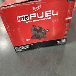 California AS-IS Milwaukee 7-1/4 Dual Bevel Sliding Compound Miter Saw (Tool Only)