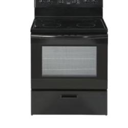 DALLAS LOCATION - Seasons® 5.2 Cu. Ft. Freestanding Electric Range, Glass Top, Black