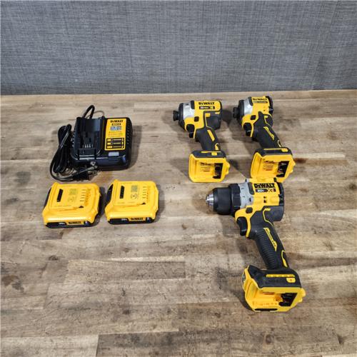 HOUSTON LOCATION - AS-IS DEWALT 3 TOOL COMBO KIT W/ (2) BATTERY & CHARGER