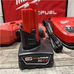 AS-IS Milwaukee FUEL 12V Lithium-Ion Brushless Cordless HACKZALL Reciprocating Saw Kit