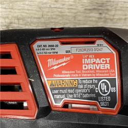 AS-IS Milwaukee 18V Lithium-Ion Cordless Combo Kit (5-Tool) with (1) 3.0Ah and (1) 1.5Ah Battery  (1) Charger  (1) Tool Bag