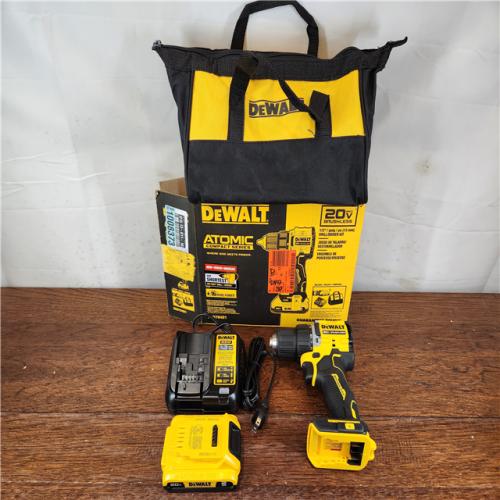 AS-IS DeWalt 20V MAX ATOMIC Brushless Cordless 1/2 in. Compact Drill Kit