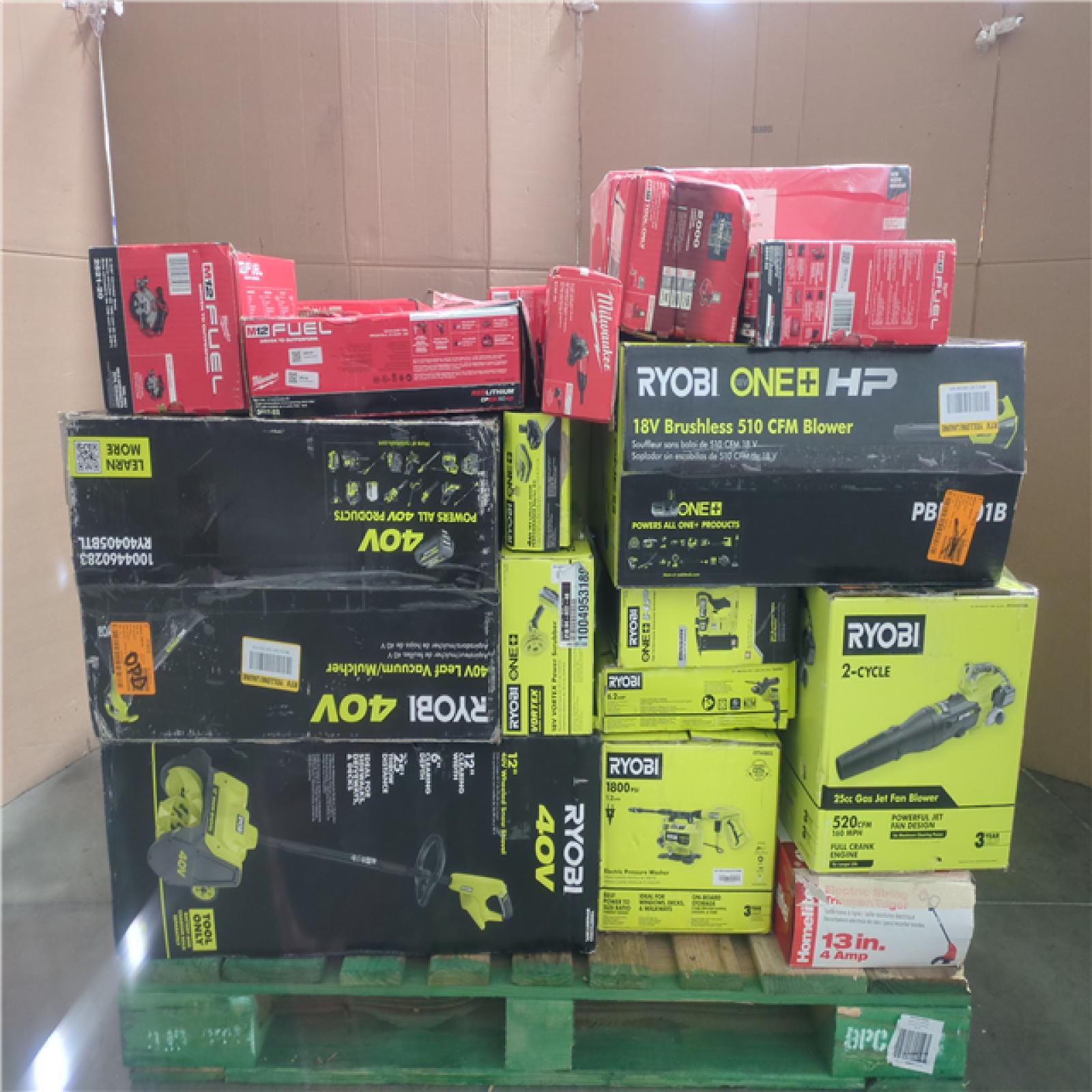 CALIFORNIA AS-IS TOOL PALLET