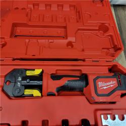 AS-IS  Milwaukee 2674-22P - M18 Short Throw Press Tool Kit - Viega PureFlow & T.