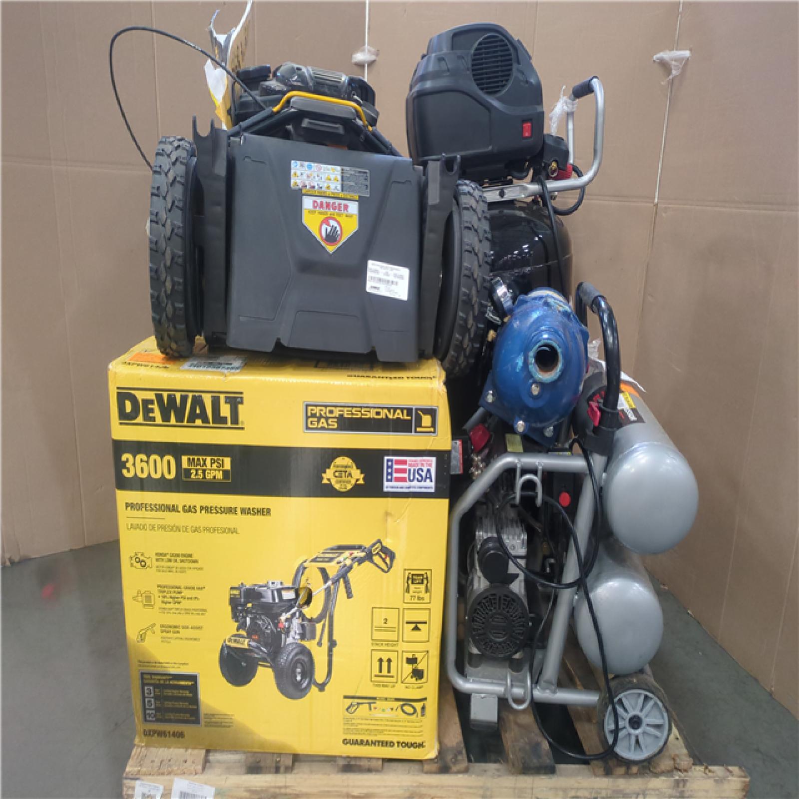 CALIFORNIA AS-IS OUTDOOR POWER EQUIPMENT