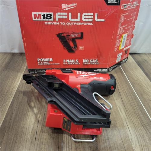 AS-IS Milwaukee M18 FUEL 3-1/2 in. 18-Volt 30-Degree Lithium-Ion Brushless Cordless Framing Nailer (Tool-Only)