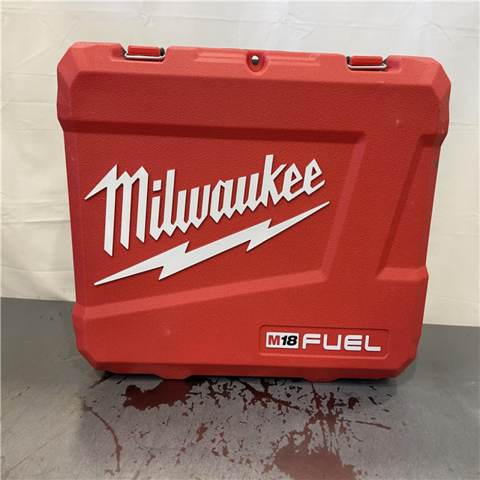 AS-IS - MILWAUKEE M18 FUEL 18V Lithium-Ion Brushless Cordless Hammer Drill and Impact Driver Combo Kit