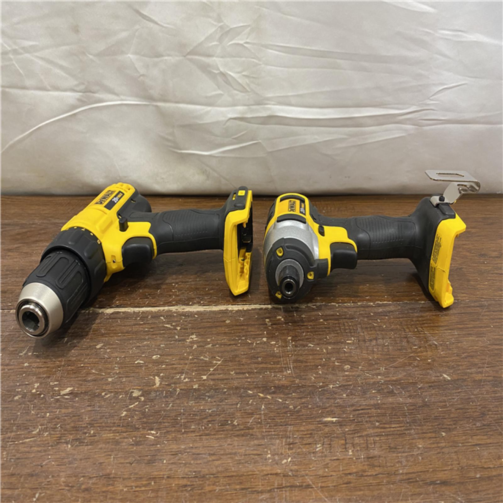 AS-IS DeWALTA® 20V MAX Cordless Drill Driver/Impact Driver Combo Kit 1.3 Ah Lithium Ion