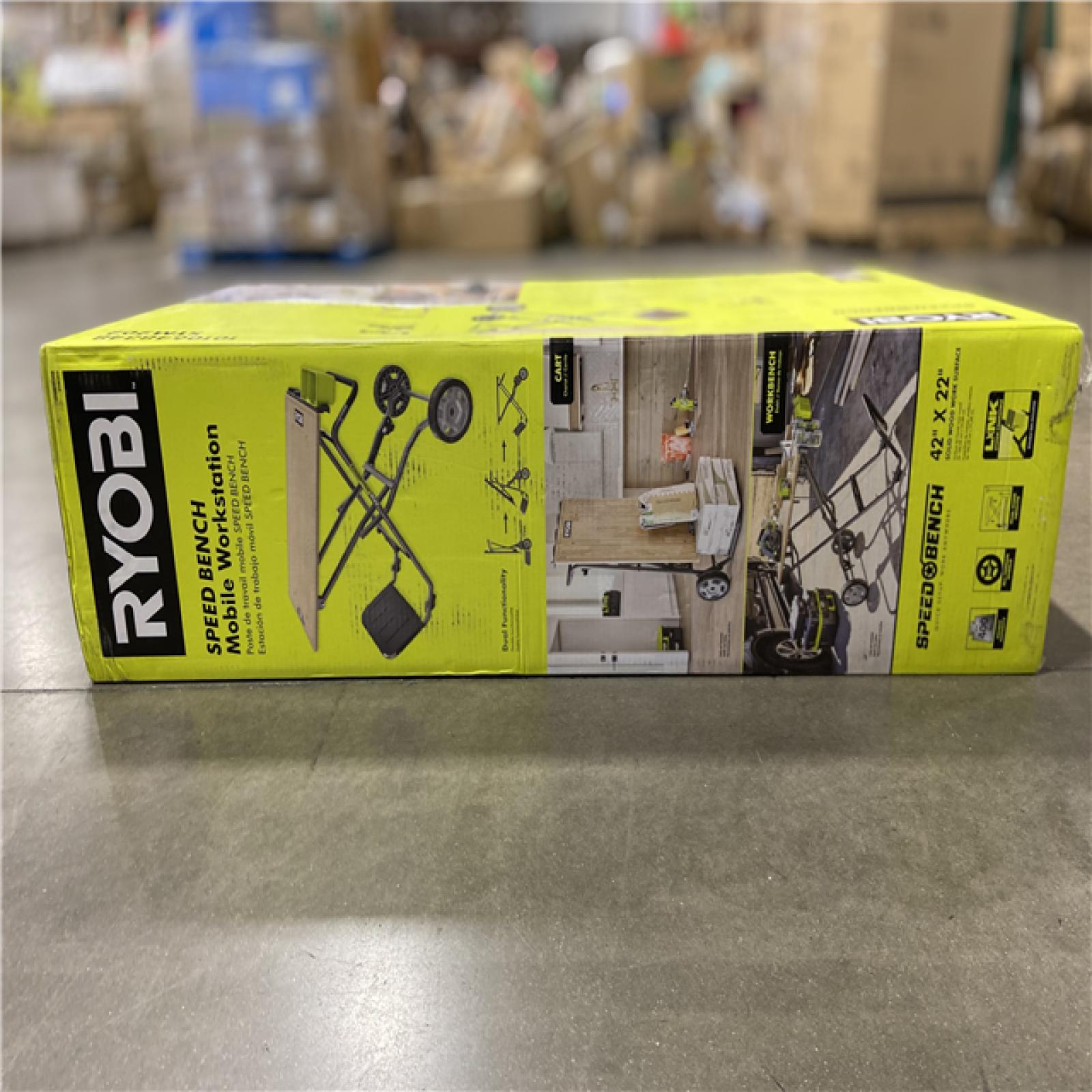 AS-IS- RYOBI SPEED BENCH Mobile Workstation